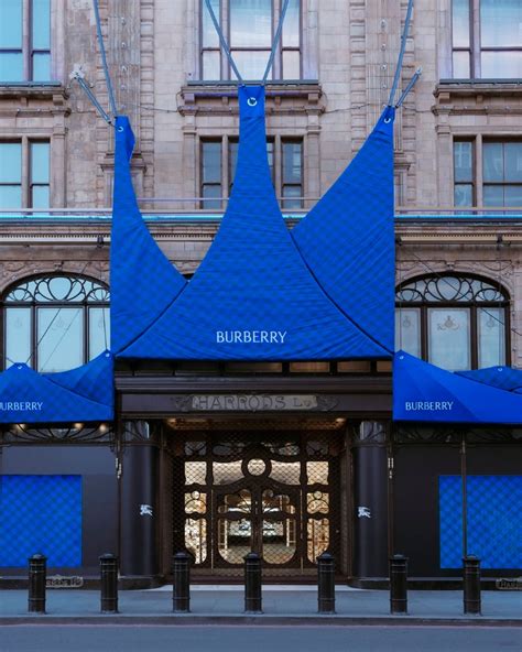 harrods x burberry|department stores that sell burberry.